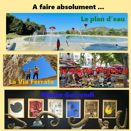 Spacieux T3 Avec Piscine Appartement Digne-les-Bains